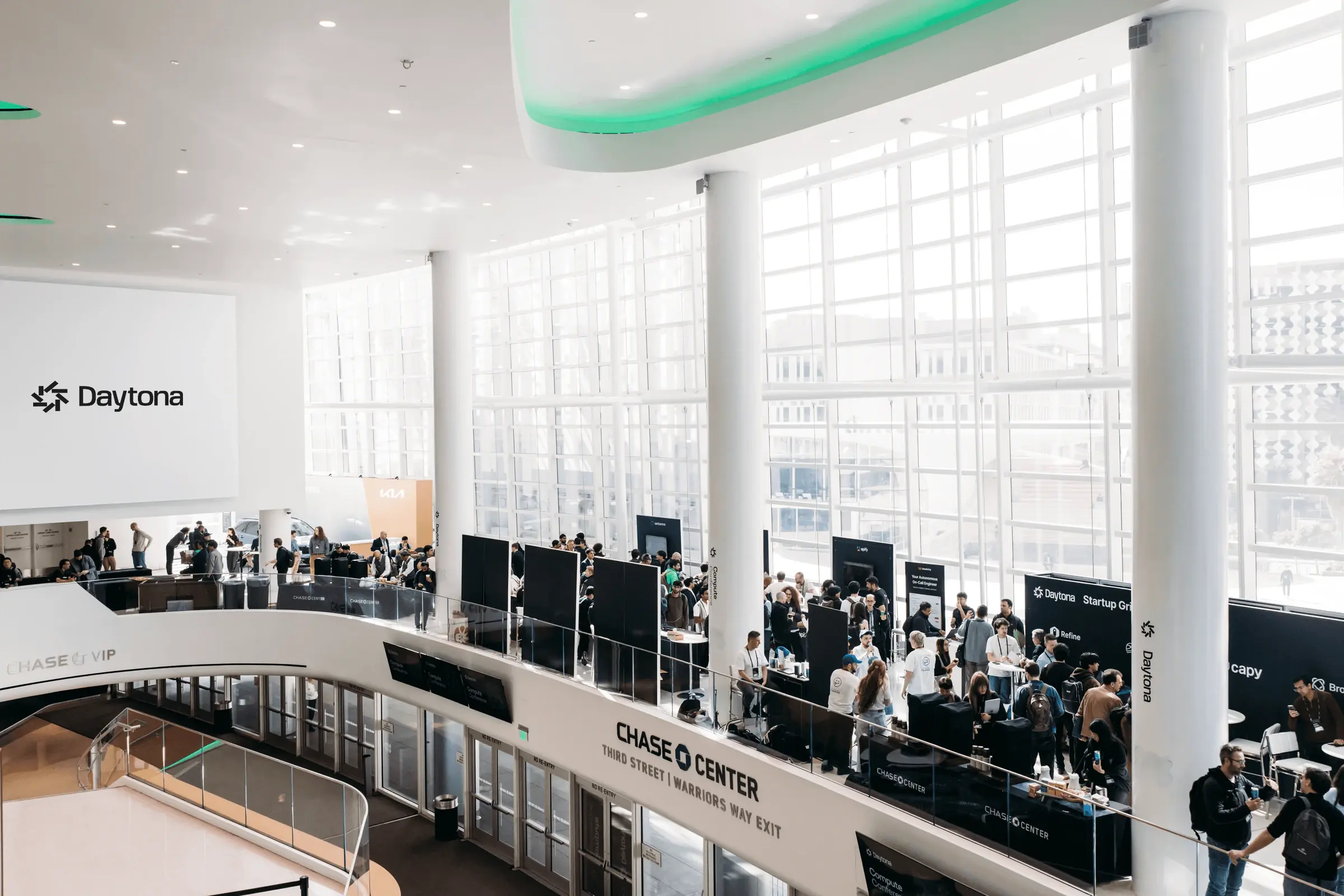 The Daytona concourse at Compute 2026