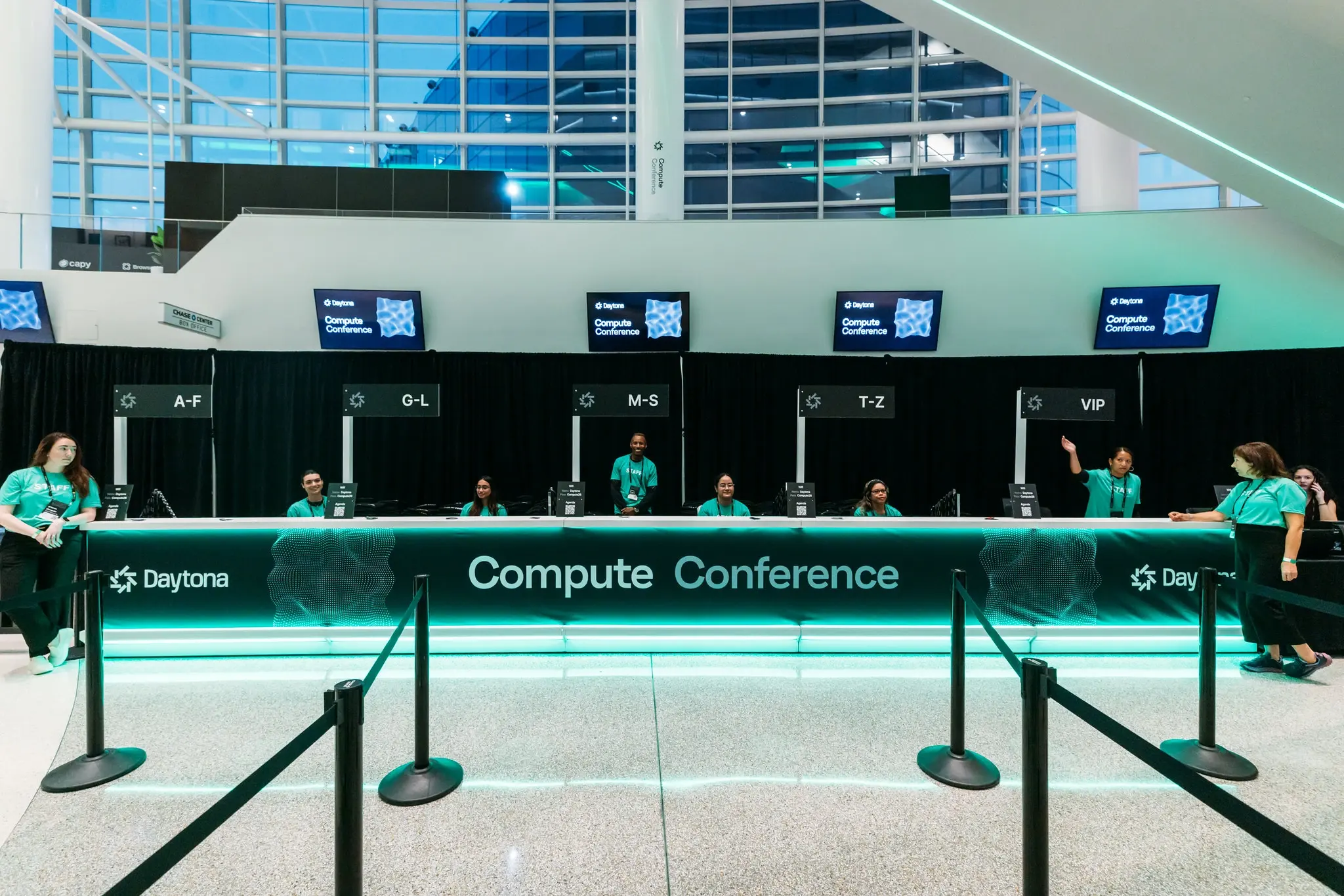 The Compute 2026 registration desk